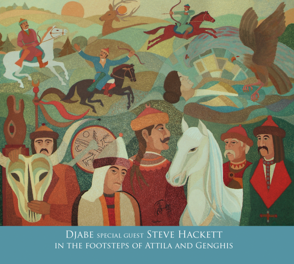 Djabe special guest Steve Hackett - In the footsteps of Attila and Genghis 2 CD