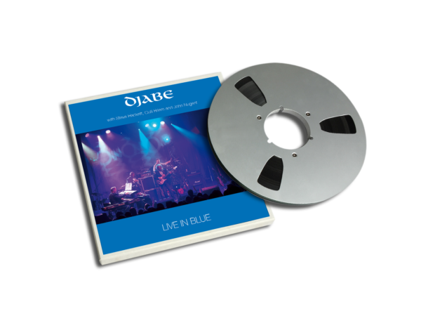 Djabe: Live in blue 2 track master tape, 45 minutes