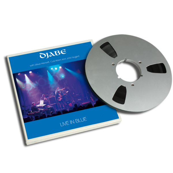 Djabe: Live in blue 2 track master tape, 45 minutes