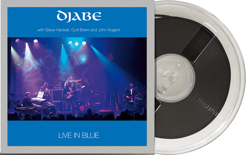 Djabe: Live in blue 4 track reel-to-reel