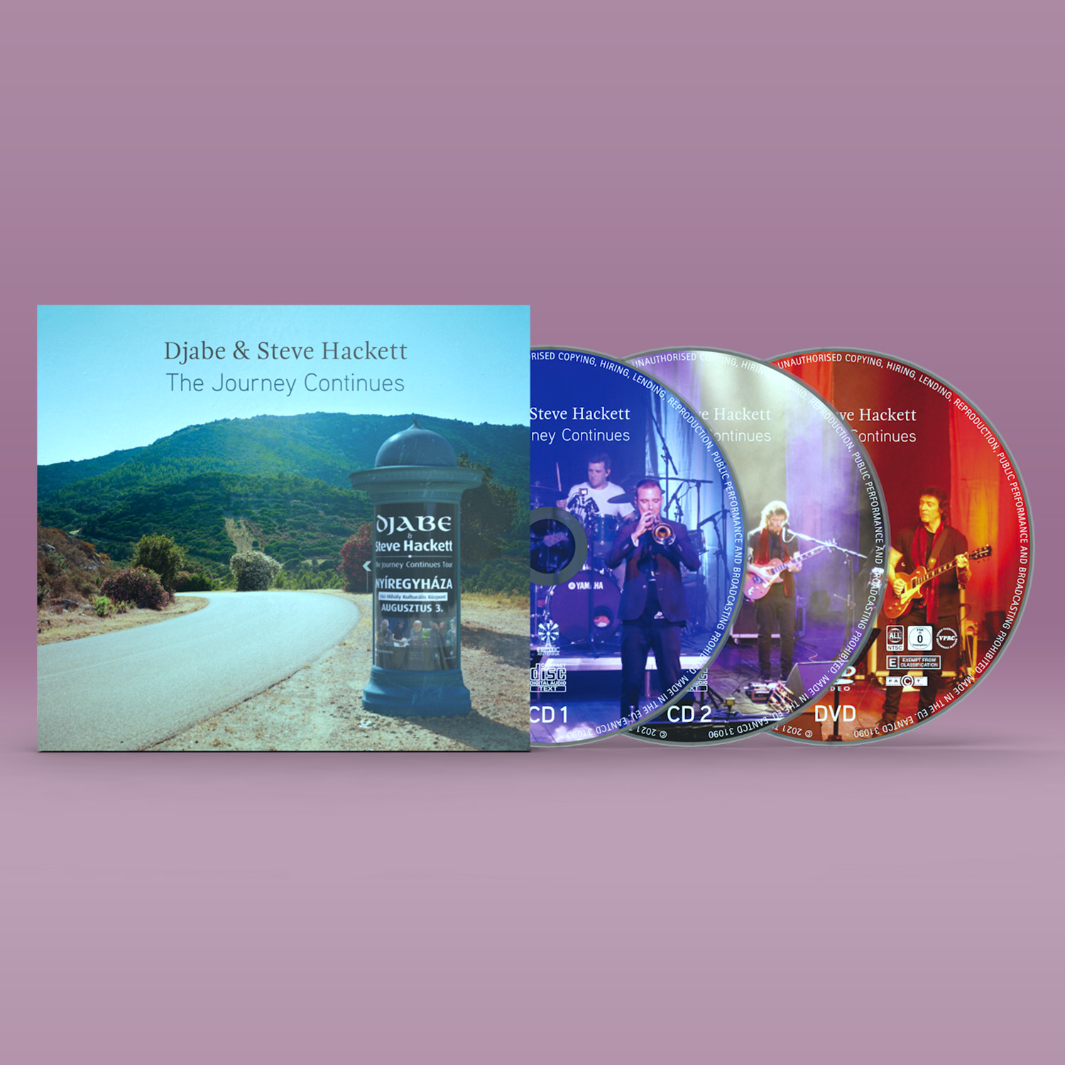 Djabe & Steve Hackett – The Journey Continues – 2CD/DVD