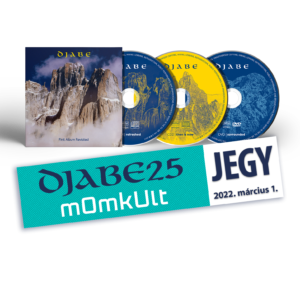 1 pc Djabe25 concert ticket Budapest, MOMKult, 1 March plus 1 pc Djabe: First Album Revisited 2CD+DVD