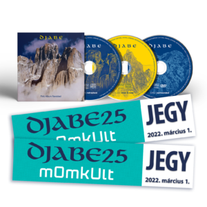 2 db Djabe25 koncertjegy Budapest, MOMKult, március 1. és Djabe: First Album Revisited 2CD+DVD