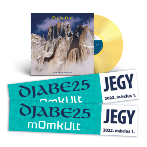 2 pc Djabe25 concert ticket Budapest, MOMKult, 1 March plus 1 pc Djabe: First Album Revisited LP