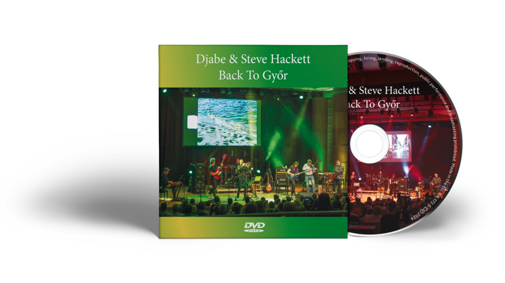 Djabe Djabe | Djabe & Steve Hackett - Back To Győr 2LP with bonus DVD - Djabe