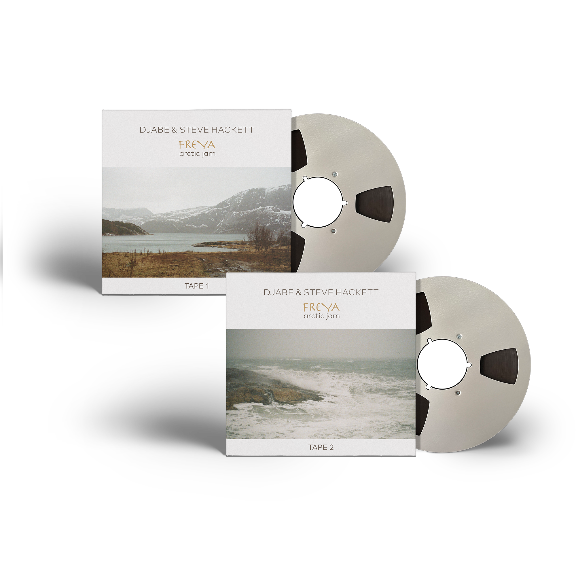 Djabe & Steve Hackett - Freya – Arctic Jam 2x2 track master tape copy